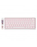 Madlions професионална геймърска механична клавиатура Professional Gaming Mechanical Keyboard MAD 60 HE Flagship V2 - 8K, Magnetic Amber Pro Switches - White