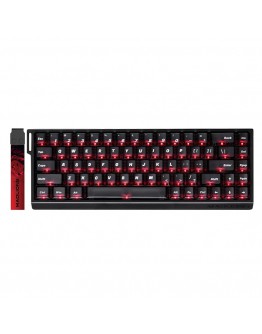 Madlions професионална геймърска механична клавиатура Professional Gaming Mechanical Keyboard MAD 68 HE Flagship V2 - 8K, Magnetic Amber Pro Switches - Black