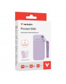Verbatim Pocket SSD USB 3.2 Gen 2 1TB Purple incl.