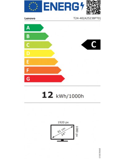 Lenovo ThinkVision T24-40 23.8 IPS, WLED, 1920x108
