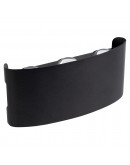 Фасадна лампа аплик DeTech , 6*1W, 4000K, IP44, Черен - 77031