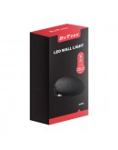 Фасадна лампа аплик DeTech , 6*1W, 4000K, IP44, Овал, Черен - 77032