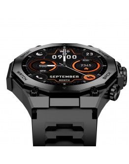 Смарт часовник Aurafit AM18, Amoled, Черен - 73129