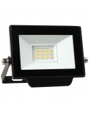 LED прожектор DeTech, 10W, 4000K, IP65, Черен - 77020