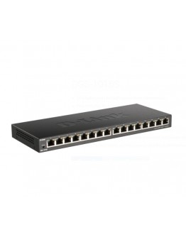 D-Link 16-Port 10/100/1000Mbps Unmanaged Gigabit E