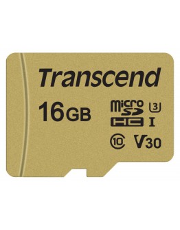 Transcend 16GB micro SD UHS-I U3 (with adapter), M