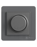 Електрически ключ димер DeTech DE-6008-71, 200W, За вграждане, IP20, Сив - 75026