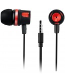 CANYON Stereo earphones with microphone, 1.2M,