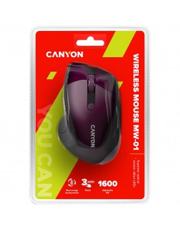CANYON 2.4Ghz wireless mouse, optical tracking -