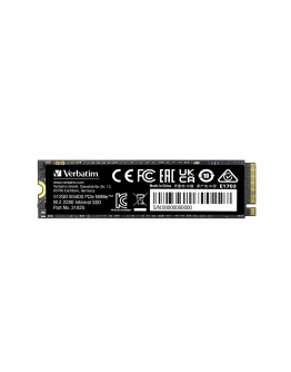 Verbatim Vi5000 Internal PCIe NVMe M.2 SSD 512GB